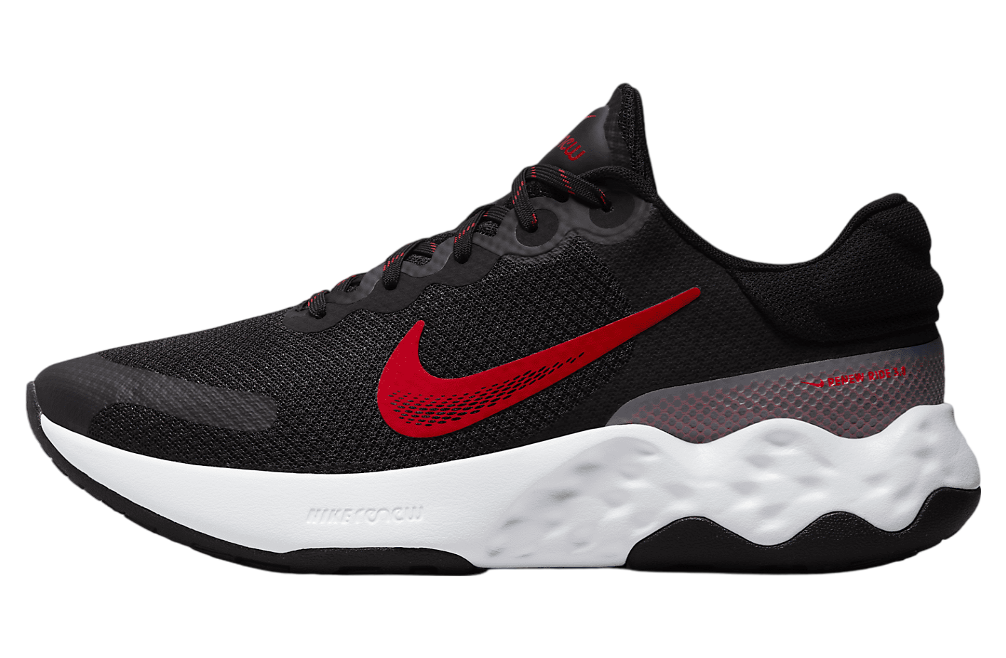 Nike Renew Ride 3 Black / University Red