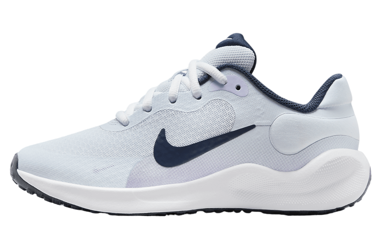 Nike Revolution 7 GS Football Grey / Lilac Bloom