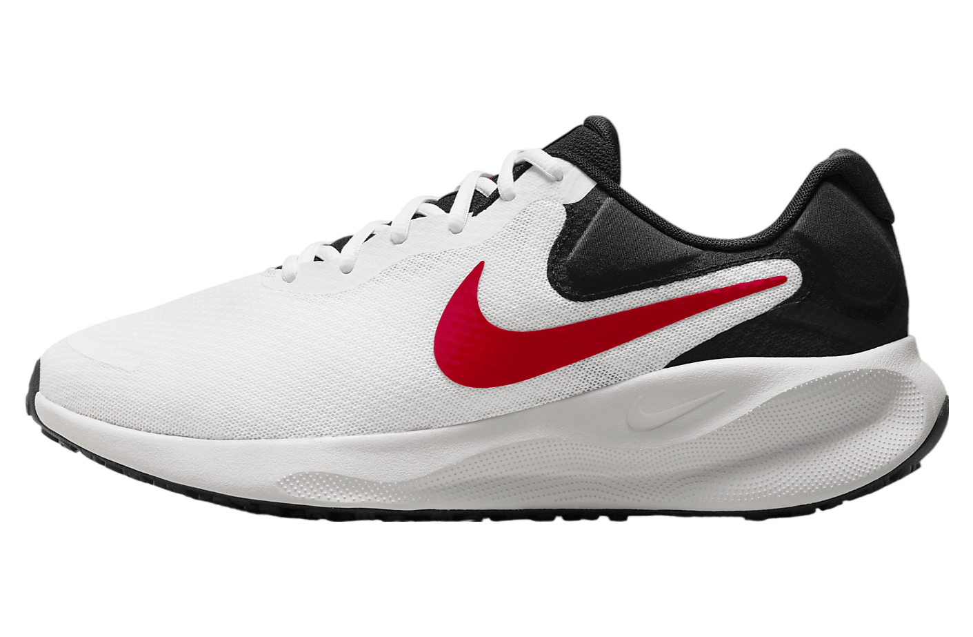 Nike Revolution 7 White / Fire Red