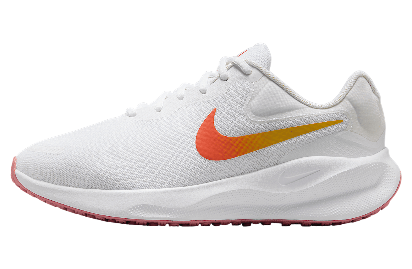 Nike Revolution 7 WMNS White / University Gold (Extra Wide)