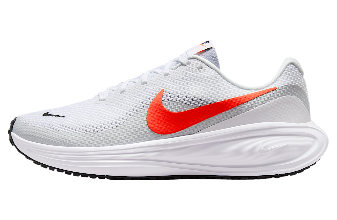 Nike Revolution 8 White / Pure Platinum / Bright Crimson