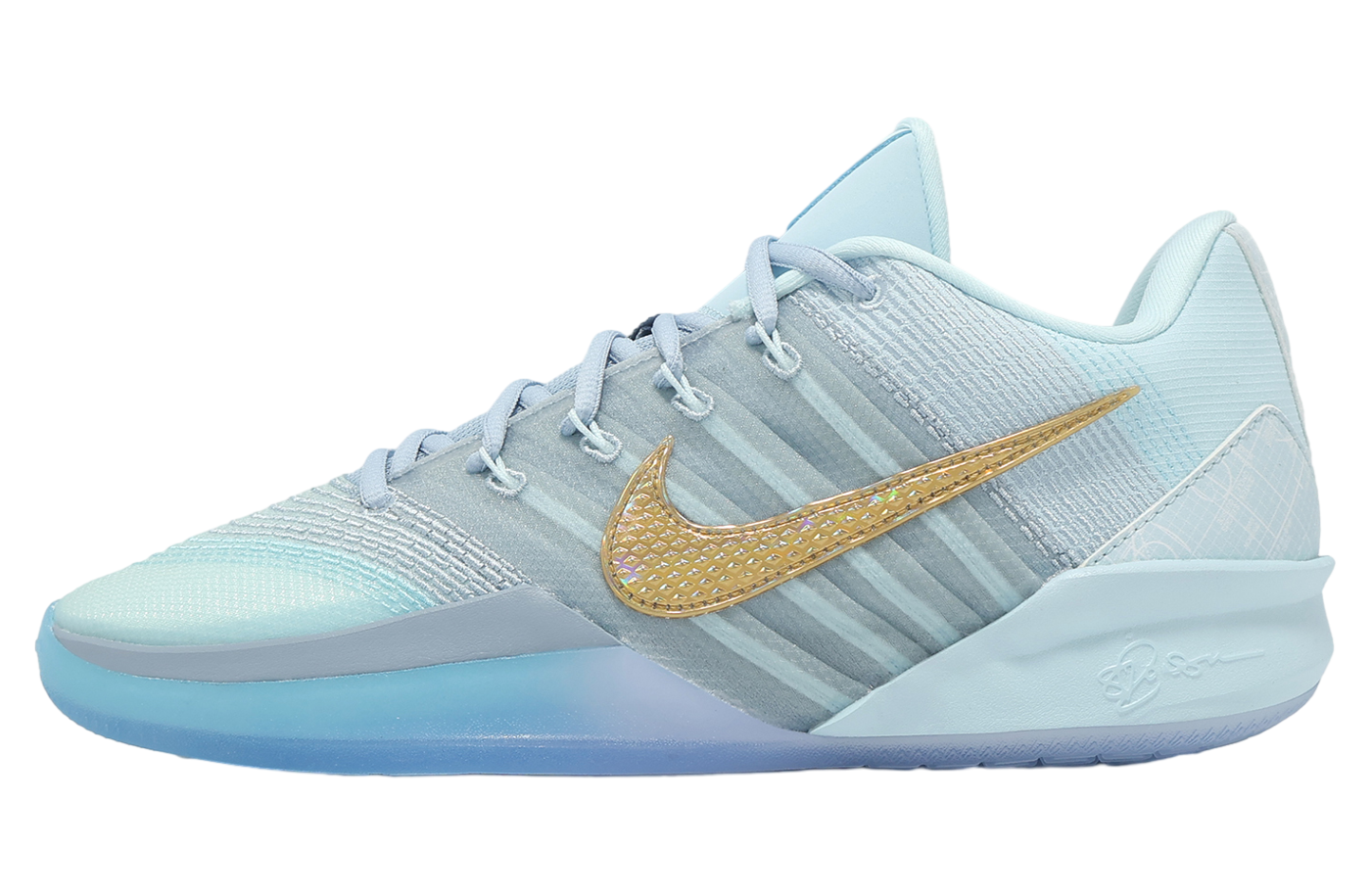 Nike Sabrina 3 EP WMNS Glacier Blue / Metallic Gold - Aug