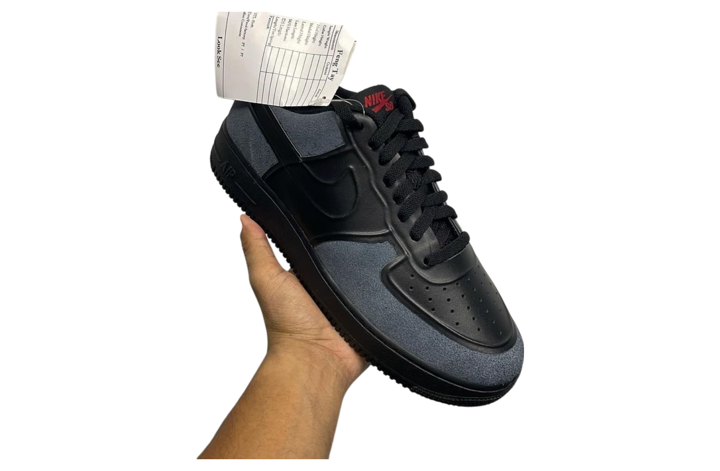 Nike Sb Air Force 1 Low Light Orewood Brown / White