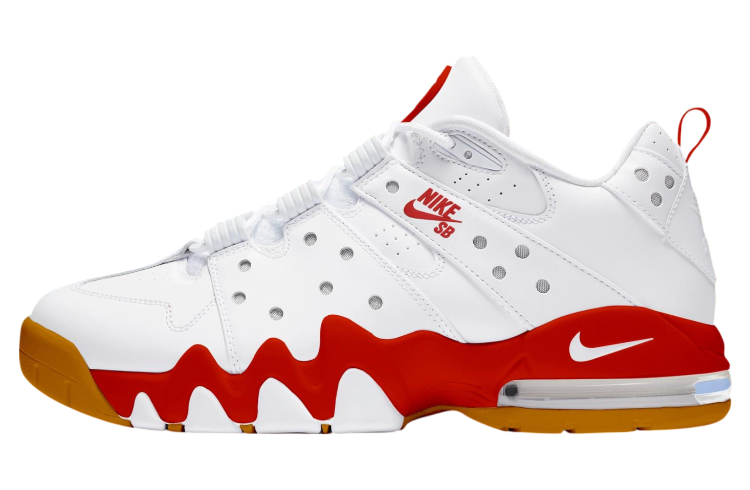 Nike Sb Air Max2 Cb 94 Low White / Varsity Red