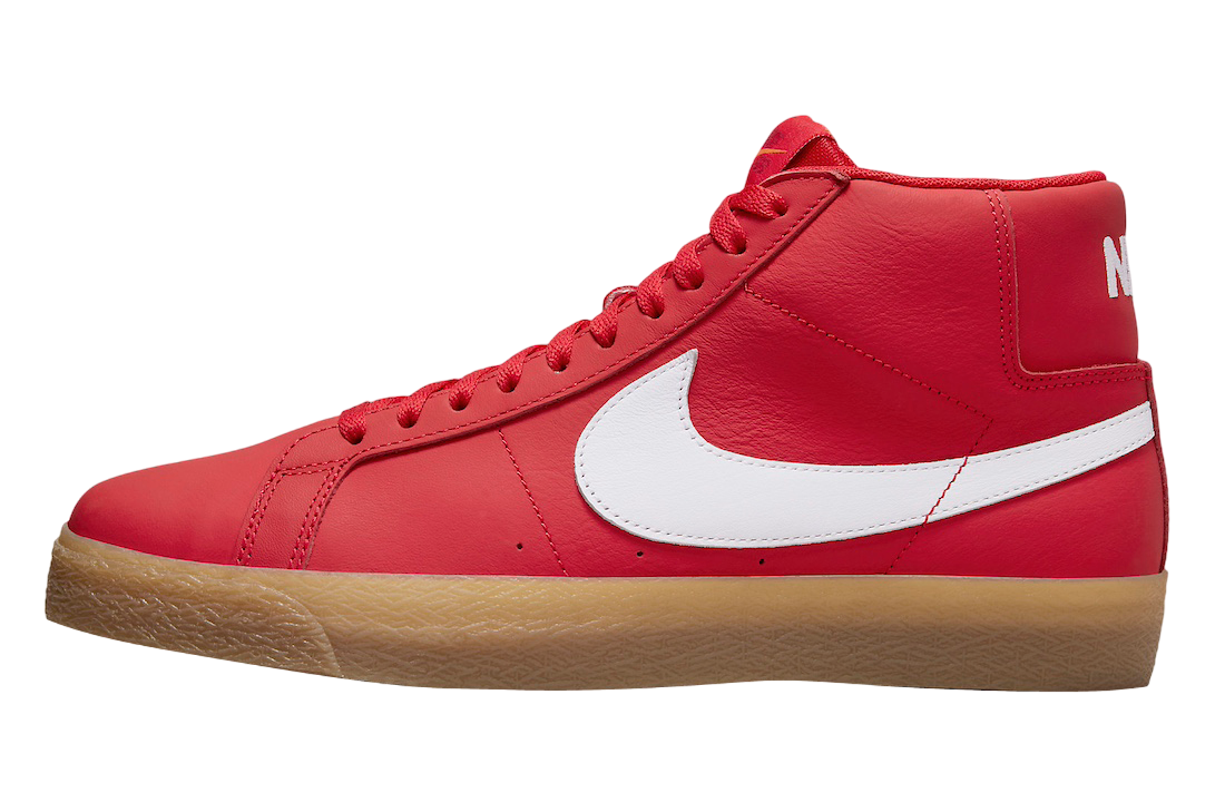 Nike SB Blazer Mid Orange Label Red Gum