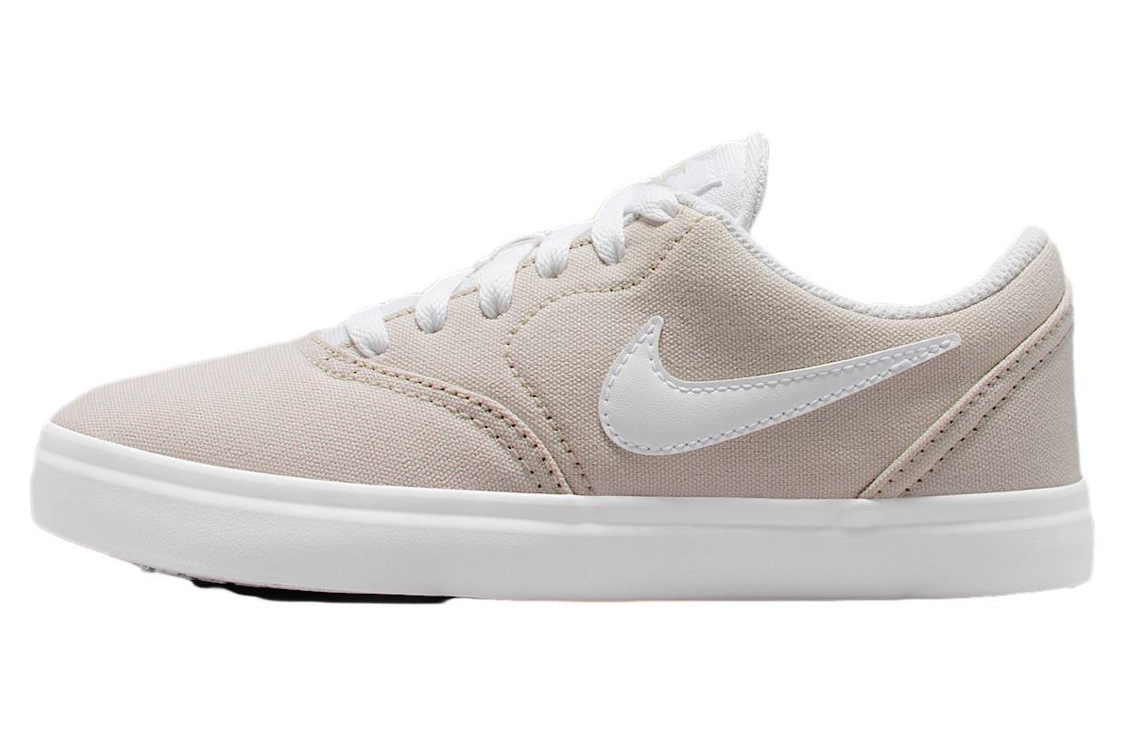 Nike Sb Check Canvas Gs Light Bone / White
