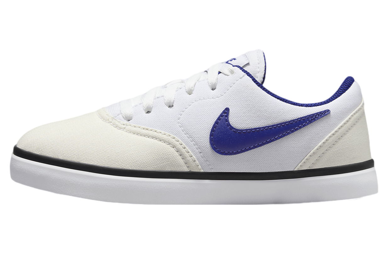 Nike SB Check Canvas GS White / Deep Royal Blue