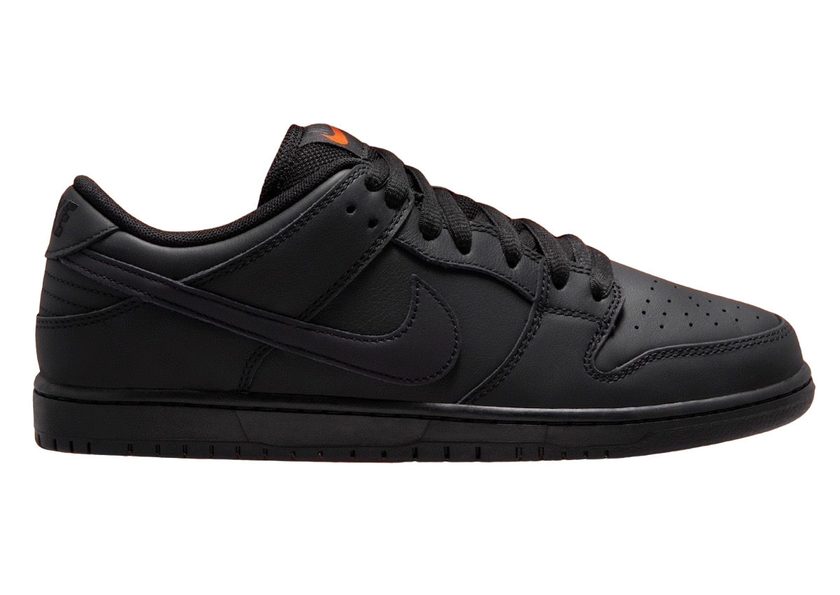 Nike SB Dunk Low Pro ISO Triple Black