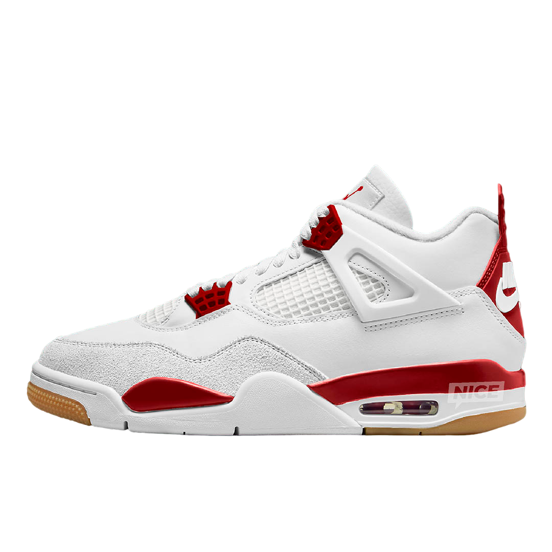 Air jordan 4 university red online