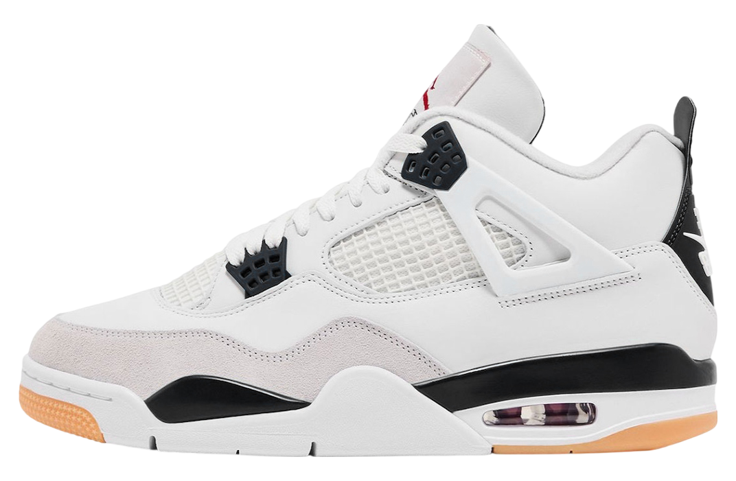 Nike SB x Air Jordan 4 White / Black