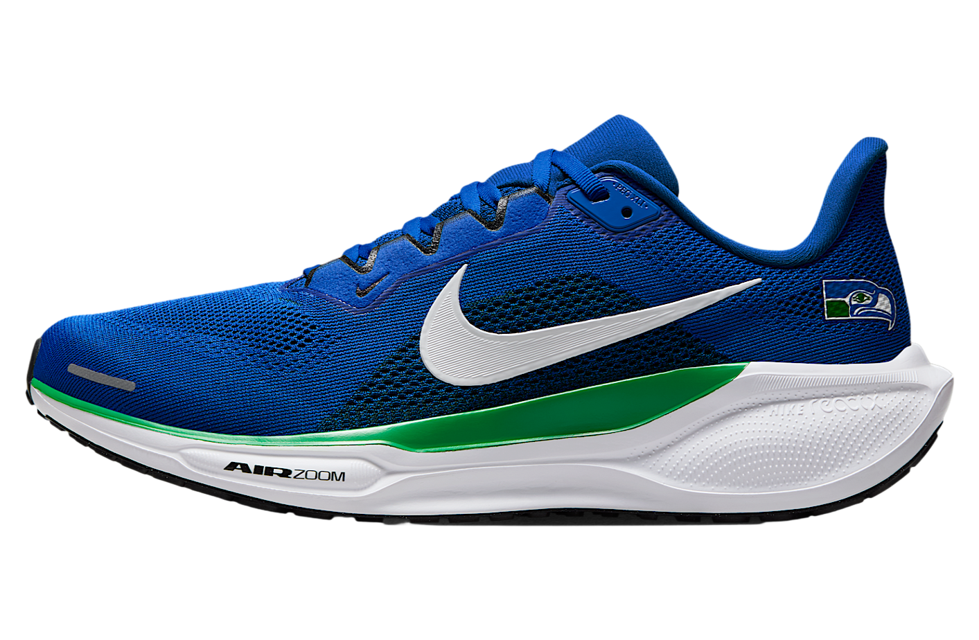 Nike Seattle Seahawks Pegasus 41 Game Royal / Apple Green