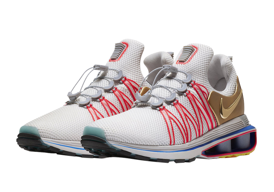 Nike Shox Gravity Metallic Gold 