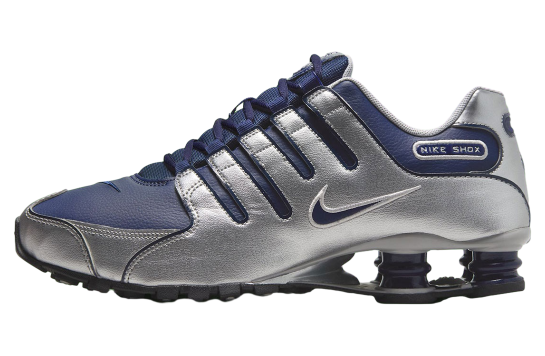 Nike Shox NZ Midnight Navy / Metallic Silver