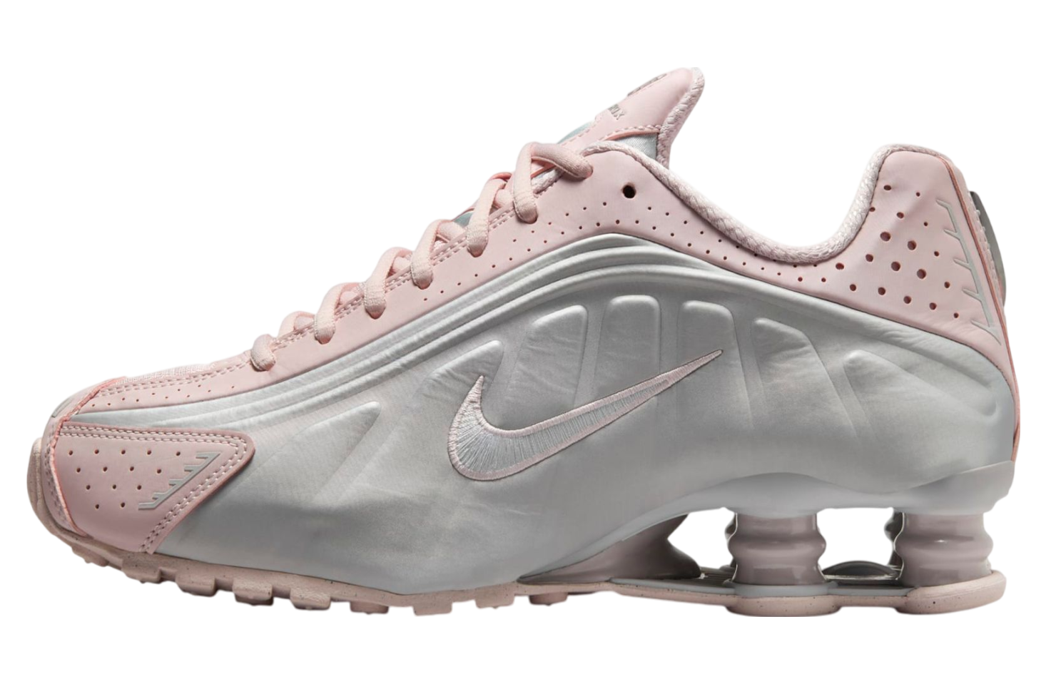 Nike Shox R4 Barely Rose / Metallic Platinum