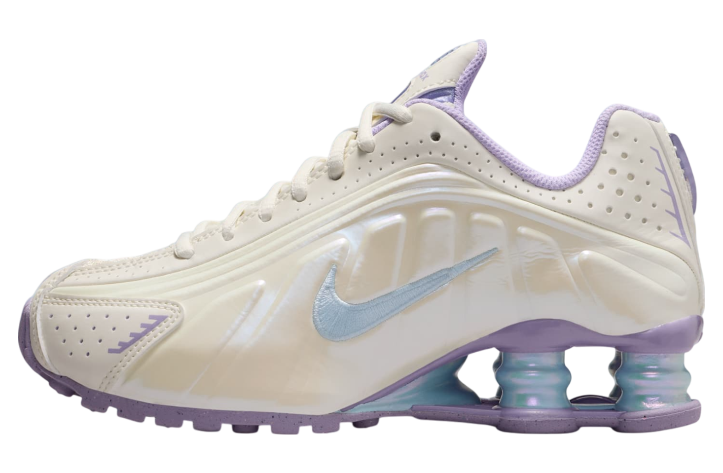 Nike Shox R4 Gs Soft Pearl / Hydrangeas