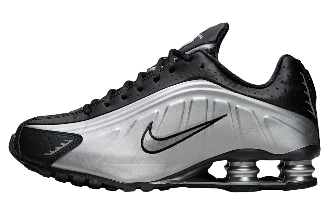 ◆正規品◆NIKE SHOX R4 LLIC SILVER(W)◆関税込◆人気◆ Nike Shox R4 Metallic Silver Red 2025 HQ1988-002 Men's Size