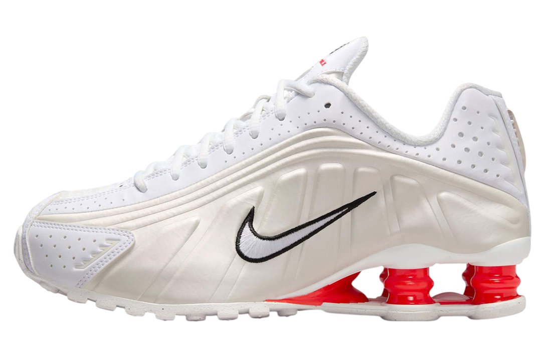 関税送料込♪NIKE/WMNS SHOX R4 “White, Phantom & Red” BUY Nike Shox R4 White / Phantom / Picante Red | Kixify