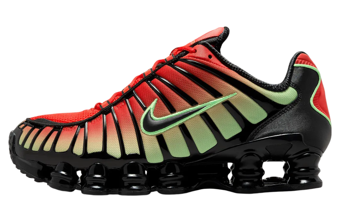 Nike Shox TL Light Crimson / Volt - Jun 2025 - AV3595-601 Nike Shox TL Light Crimson / Volt - Jun 2025 - AV3595-601