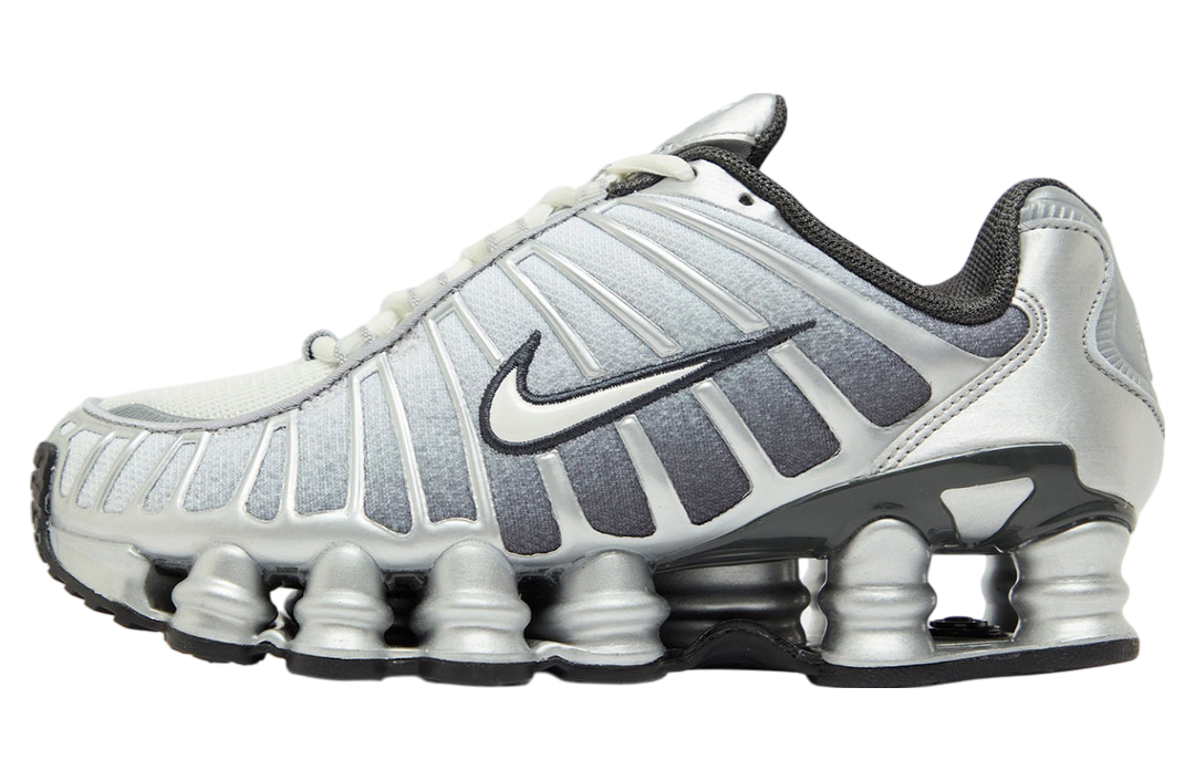 Nike Shox Tl Metallic Silver / Summit White