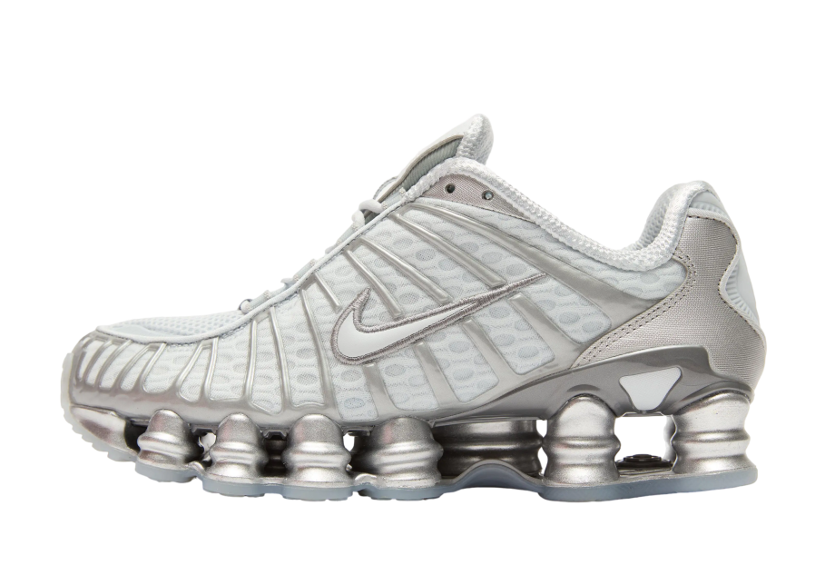 Nike Shox Tl Metallic Silver