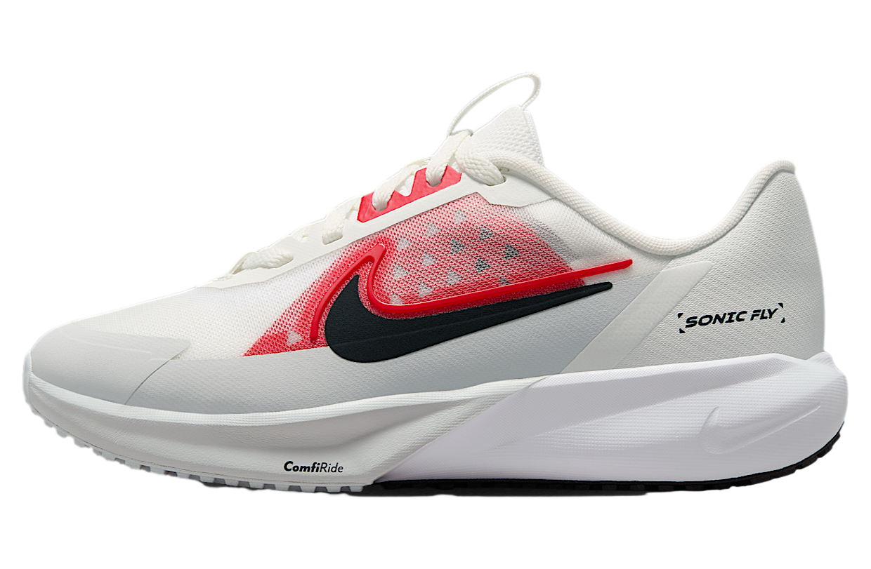 Nike Sonic Fly GS Summit White / University Red