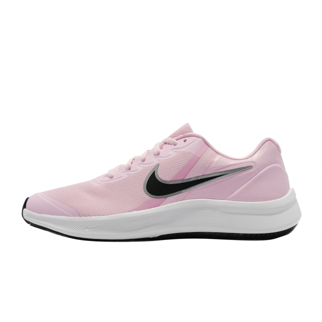 calcetines Deseo Favor Nike Star Runner 3 GS Pink Foam Black DA2776601 - KicksOnFire.com