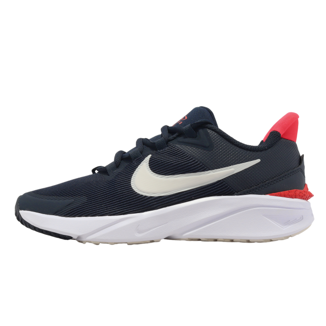 Nike Star Runner 4 GS Dark Obsidian / Bright Crimson