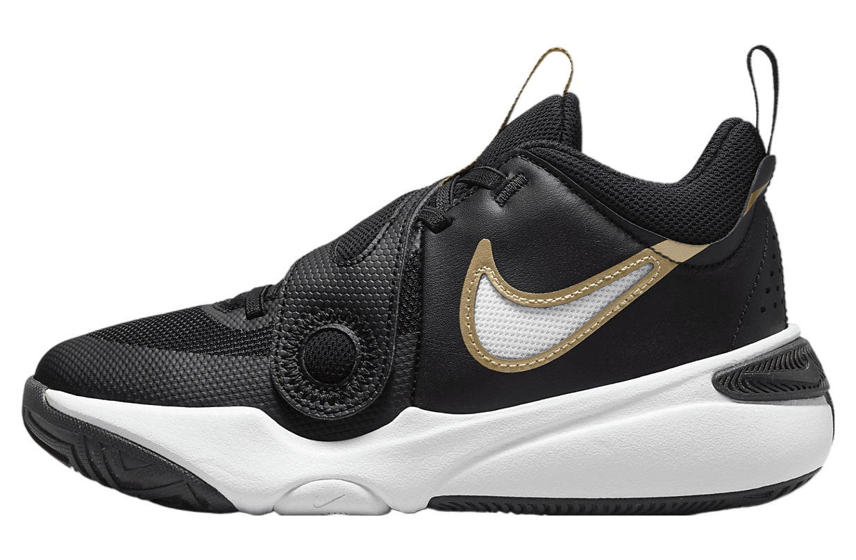 Nike Team Hustle D 11 GS Black / Metallic Gold