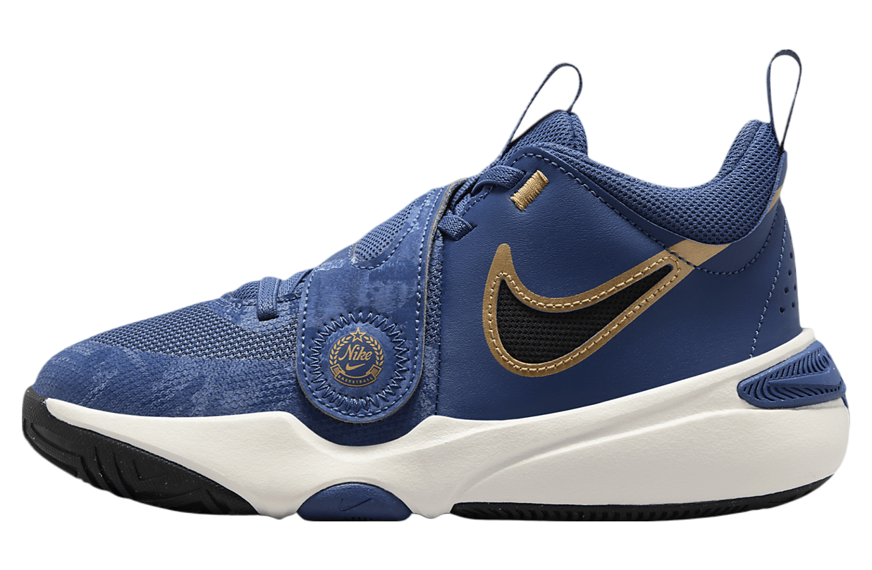 Nike Team Hustle D 11 GS Mystic Navy / Pale Ivory