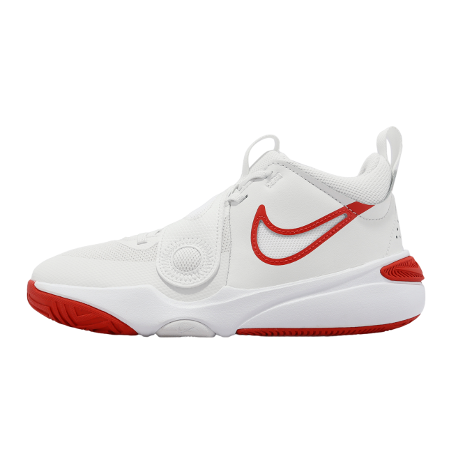 Nike Team Hustle D 11 GS Summit White / Track Red