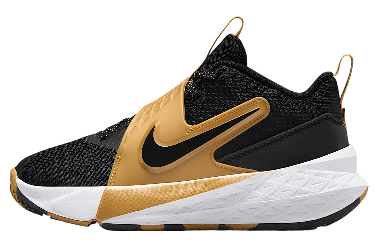 Nike Team Hustle D 12 GS Black / Metallic Gold
