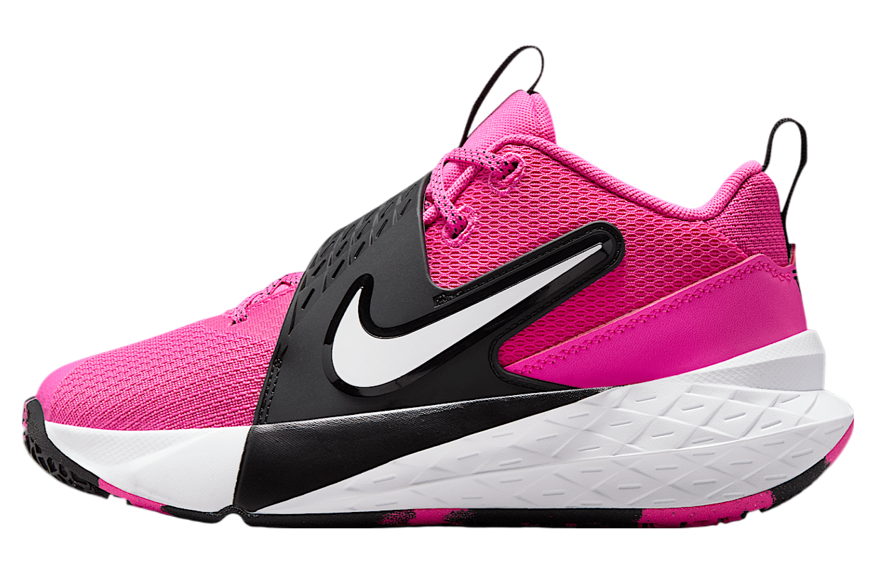 Nike Team Hustle D 12 GS Laser Fuchsia / Black - May 2025 - HF6279