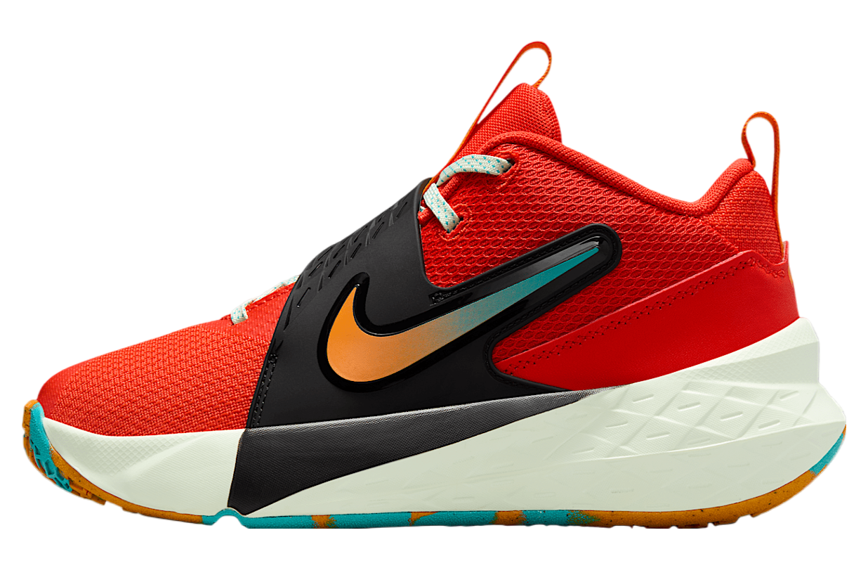 Nike Team Hustle D 12 GS Picante Red / Dusty Cactus - May 2025