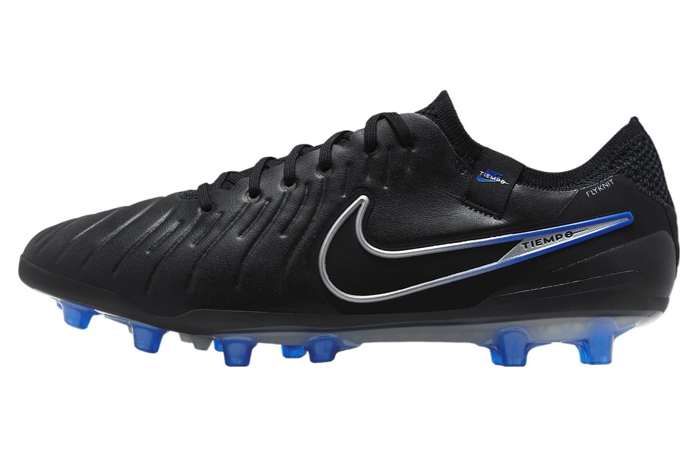 Nike Tiempo Legend 10 Elite AG Black / Hyper Royal