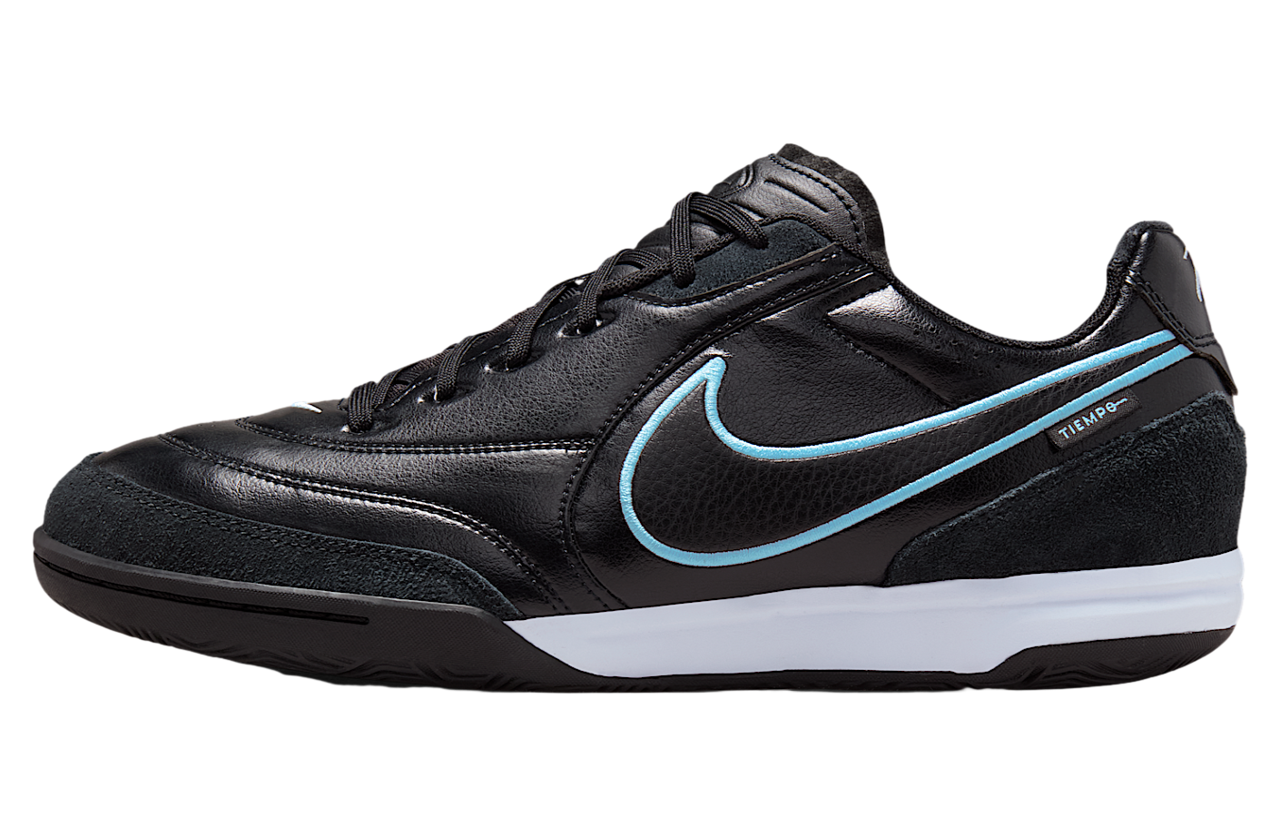 Nike Tiempo Streetgato Low IC Black / Ice Blue