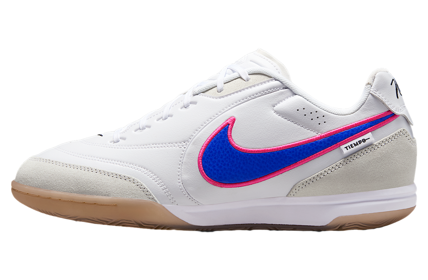 Nike Tiempo Streetgato Low IC White / Pink Blast