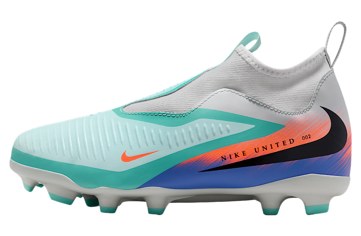 Nike United Jr Phantom 6 High Academy GS MG Pistachio Frost / Hyper Orange