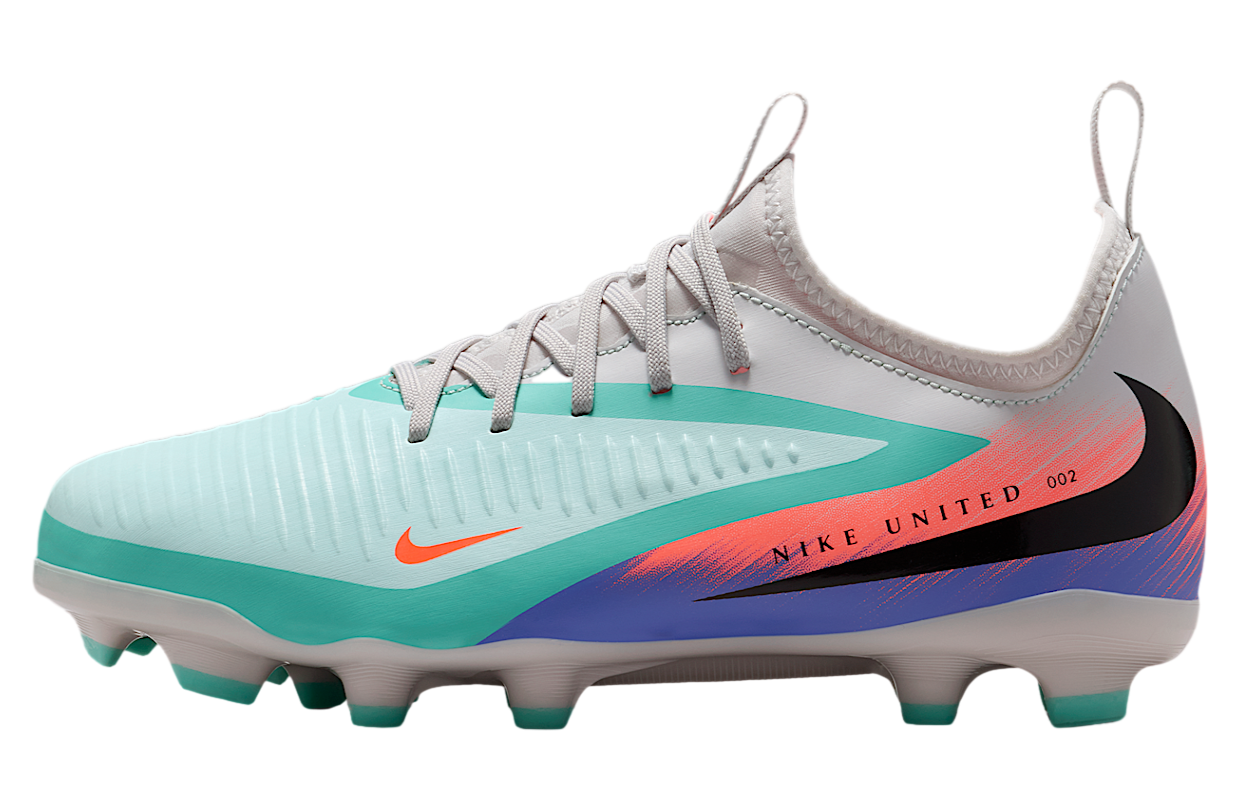 Nike United Jr Phantom 6 Low Academy GS MG Pistachio Frost / Hyper Orange