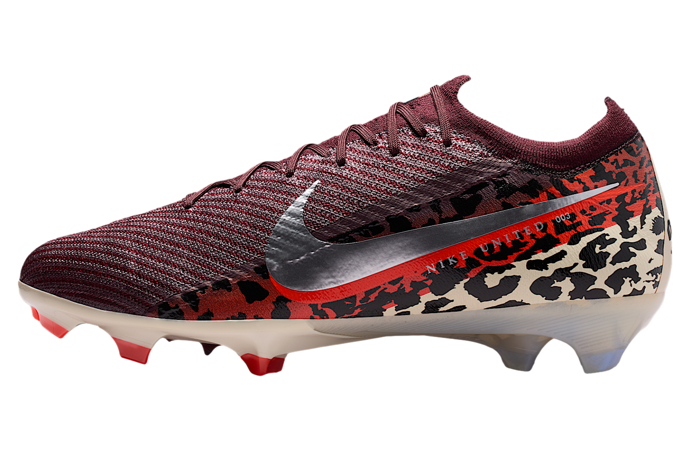 Nike United Mercurial Vapor 16 Elite Low FG Burgundy Crush / University Red