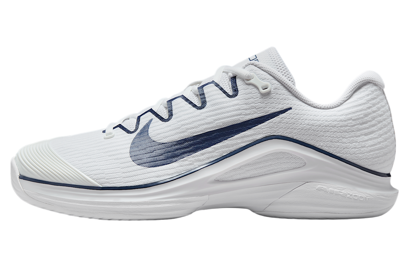 Nike Vapor 12 White / Midnight Navy (hard Court)