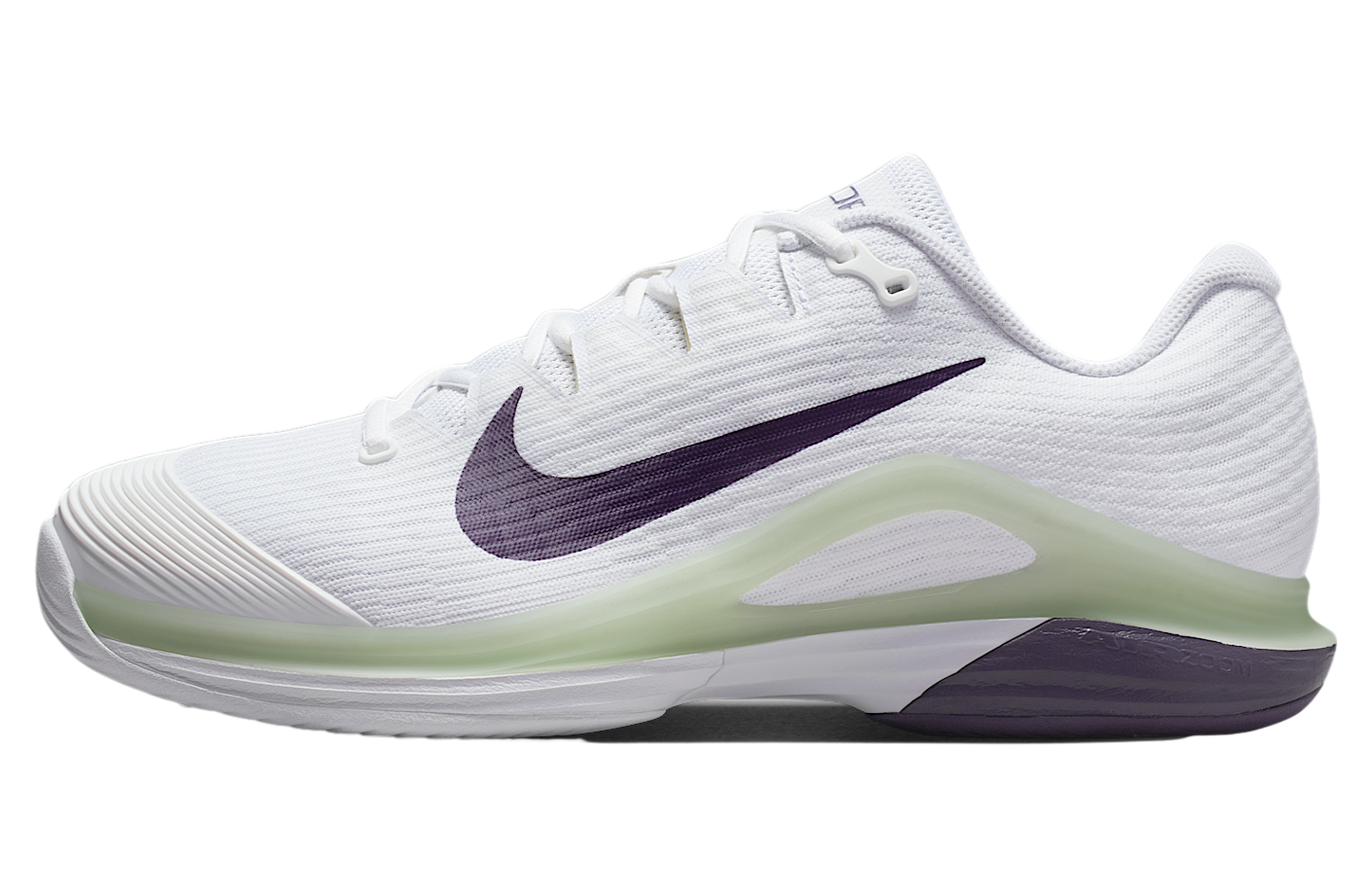 Nike Vapor 12 White / Volt Tint (Hard Court)