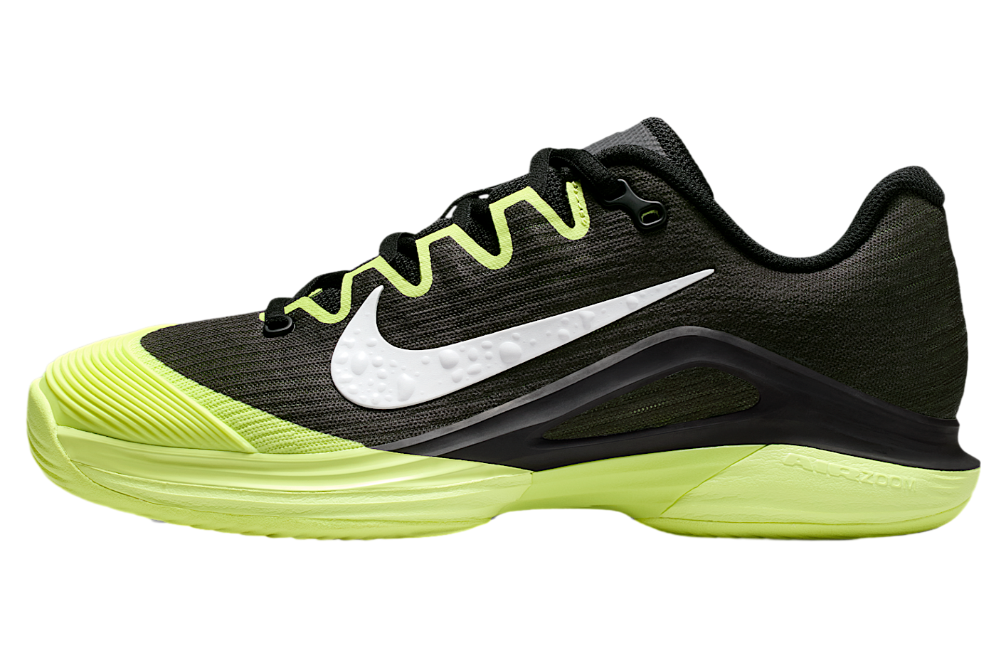 Nike Vapor 12 WMNS Black / Light Lemon Twist (Hard Court)