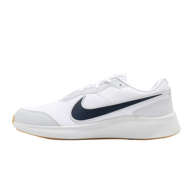 Nike Varsity Leather GS White Midnight Navy CN9146100