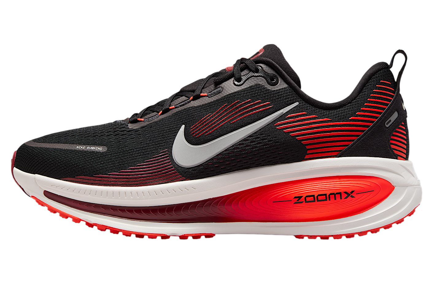 Nike Vomero 18 Black / Bright Crimson