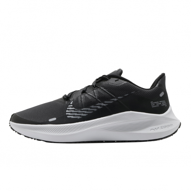 BUY Nike Winflo 7 Shield Black Metallic Cool Grey | Kixify Marketplace