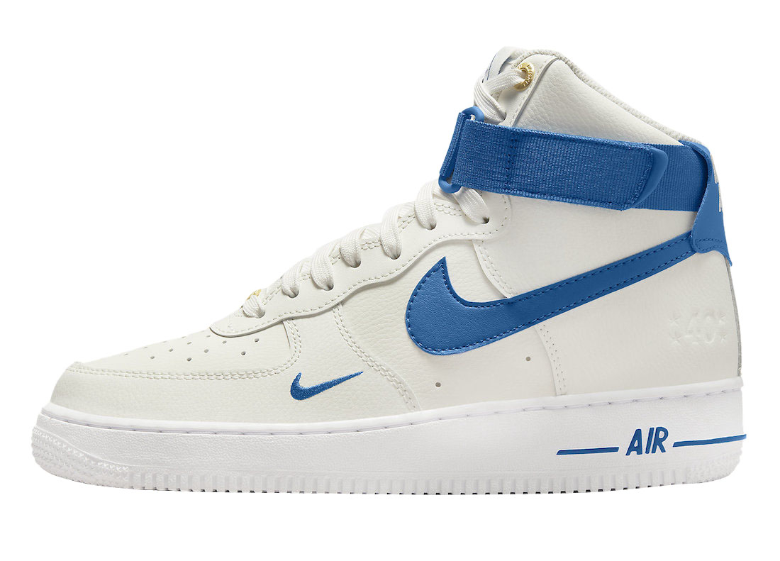Nike Air Force 1 Mid '07 LV8 40th Anniversary - Blue Jay 2022 - Size 9