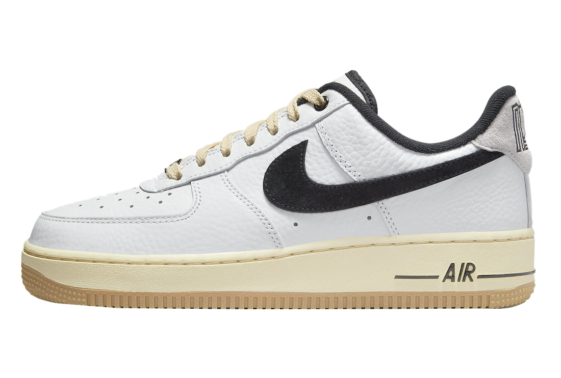 This Black And White Nike Air Force 1 Low Is Available Now •