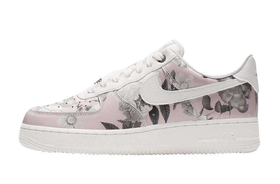 air force 1 floral white