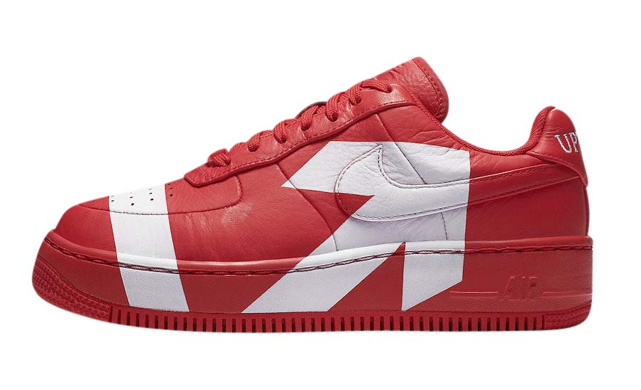 Nike WMNS Air Force 1 Low Upstep Uptown University Red 898421-601 ...