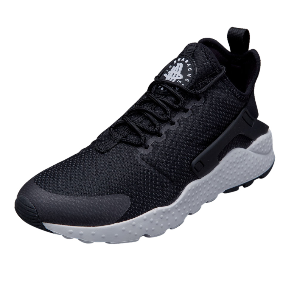 Women's air huarache 2025 run ultra - black/white